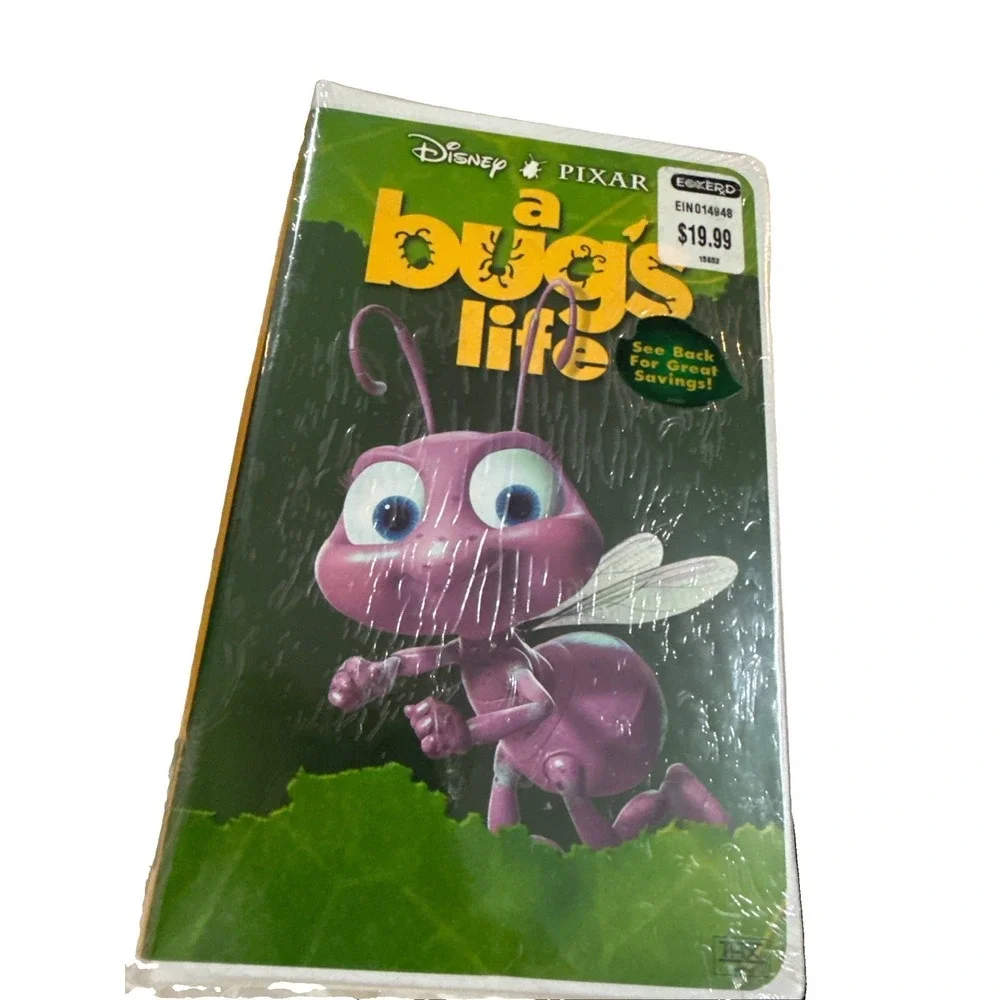 Disney's Bugs Life VHS Hoppers Cover Brand New Sealed